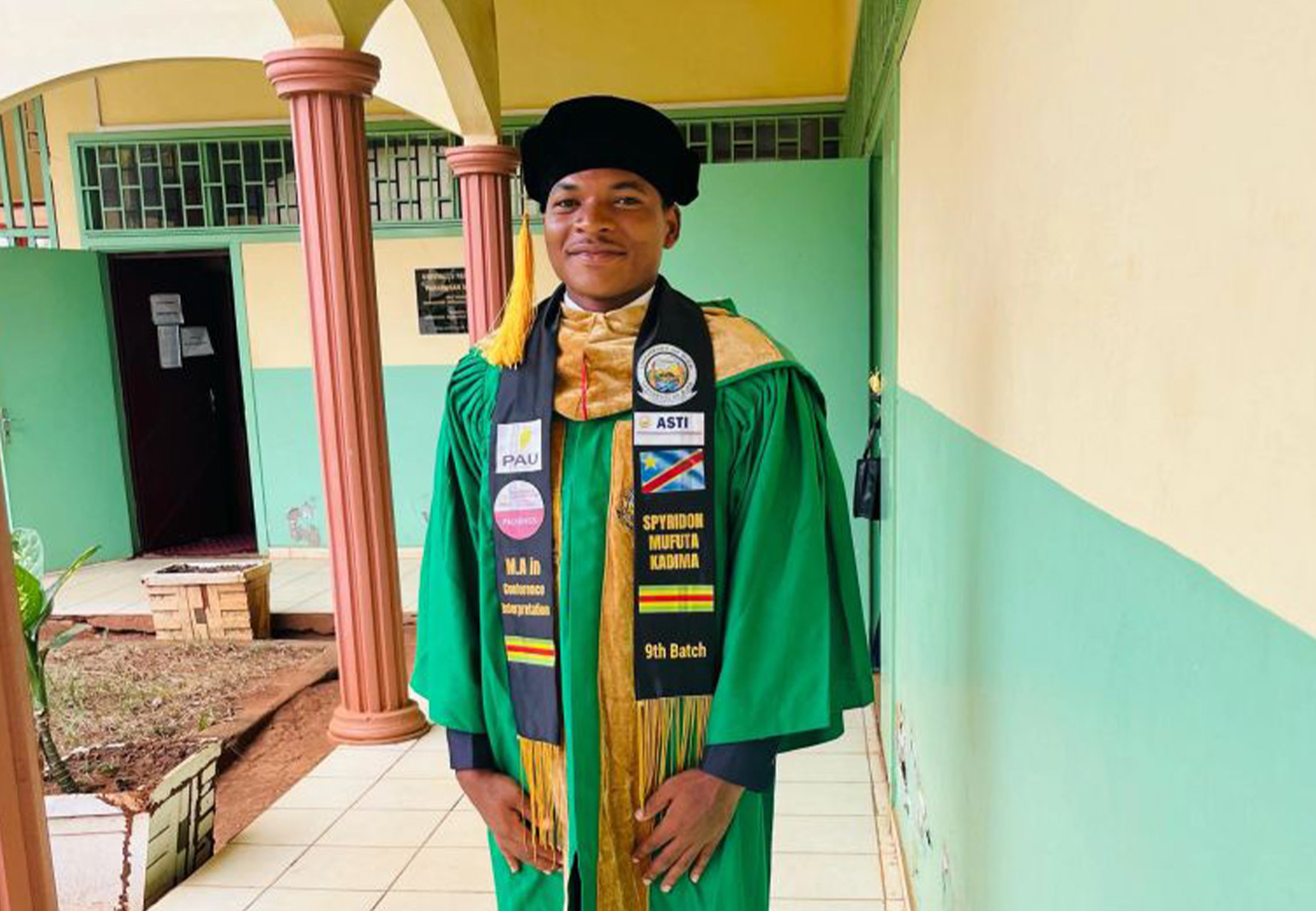 Celebrating Excellence: MUFUTA Spyridon earns his Master's in Conference Interpreting